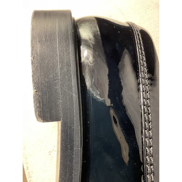 Chanel Patent Black Loafers - Size 8 - Picture 7 of 11